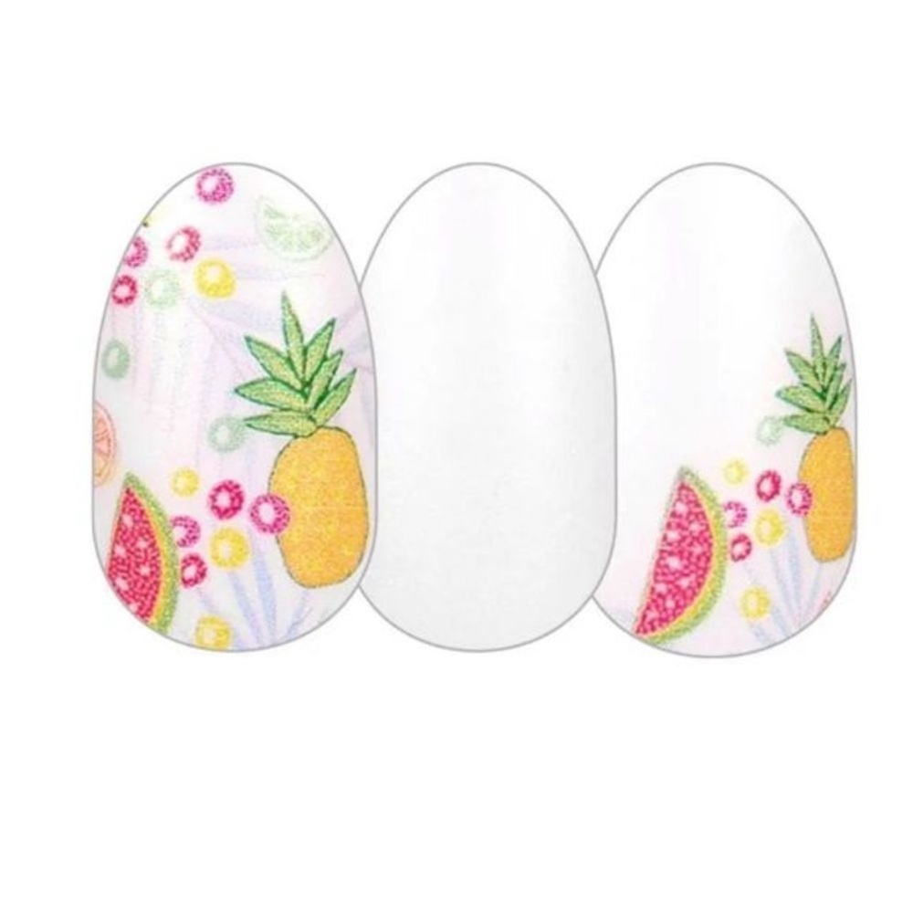 *Retired* Color Street: Tutti Frutti | Summer Fruit White Pink Green Party - Picture 12 of 13